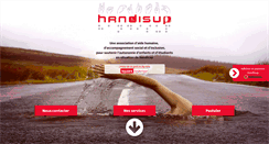 Desktop Screenshot of handisup.fr